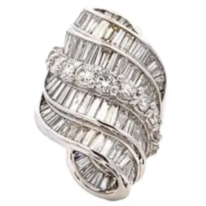 Pt･Pm900 ダイヤモンド リング 5.03ct