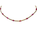 K18 ルビー・ダイヤ ネックレスペンダントトップ 13.39・D9.17 ct