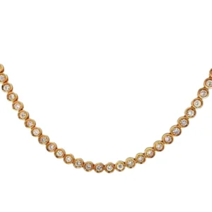 K18 ダイヤモンド ネックレス 10.06ct