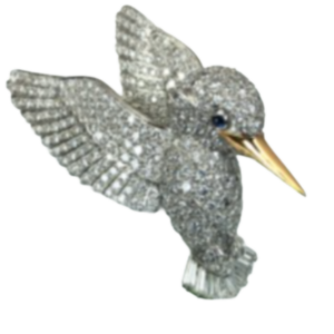 ダイヤモンド ブローチ