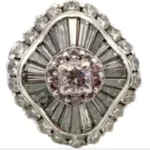 Pt･Pm900 ダイヤモンド リング D0.43・5.36ct