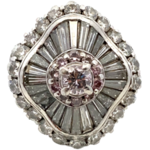 Pt･Pm900 ダイヤモンド リング D0.43・5.36ct