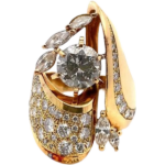 K18 ダイヤモンド リング 2.31・1.65ct