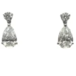 Pt・Pm900 ダイヤモンド ピアス/イヤリング 1.01・1.02 ct 0.1・0.1 ct