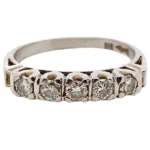 Pt･Pm900 ダイヤ 0.5ct