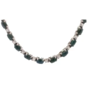 K18WG アレキサンドライトキャッツアイ・ダイヤモンド ネックレス/ペンダントトップ 21.0・D2.1 ct