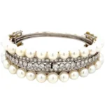 K18 パール・ダイヤモンド ブレスレット