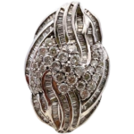 Pt・Pm900 ダイヤモンド リング 5ct