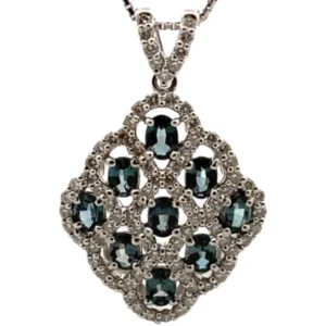 Pt850/Pt900 アレキサンドライト・ダイヤモンド 2.13・1.2ct