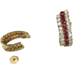18K ルビー・ダイヤモンド ピアス/イヤリング R3.57・D5.29 ct