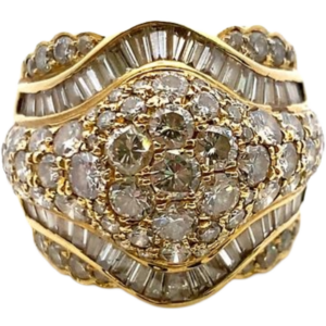 K18 ダイヤモンド リング D4.14ct