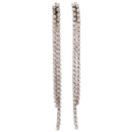 K18WG ダイヤモンド ピアス/イヤリング