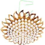 K18 パール ブローチ