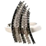 K18WG ダイヤモンド リング D0.49・0.79ct