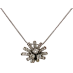 Pt850/Pt900 ダイヤモンド ネックレス/ペンダントトップ 0.65・0.95ct