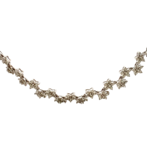 K18WG ダイヤモンド ネックレス/ペンダントトップ  D3ct