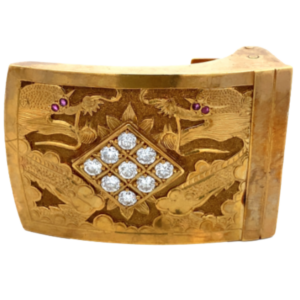 K18 ダイヤモンド・赤石 その他 3.34ct