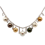 K18 パール・ダイヤモンド ネックレス/ペンダントトップ 1.82ct