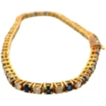 K18 サファイア・ダイヤモンド ブレスレット/バングル S3.6・D1.7ct