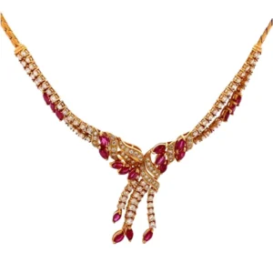 K18 ルビー・ダイヤモンド ネックレス/ペンダントトップ R4.34・D4.01ct