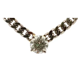 Pt850/Pt900 ダイヤモンド ネックレス/ペンダントトップ 2.283ct