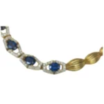 18K サファイア・ダイヤモンド ネックレス/ペンダントトップ