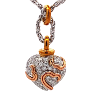 K18 ダイヤモンド ネックレス/ペンダントトップ D0.98ct