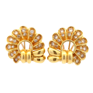 K18 ダイヤモンド ピアス/イヤリング D1.4ct