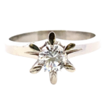 Pt･Pm900 ダイヤモンド リング 0.4ct