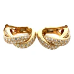 K18 ダイヤモンド イヤリング 2.35ct