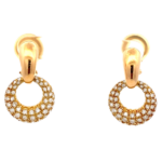 K18 ダイヤモンド ピアス/イヤリング 0.9・0.9ct