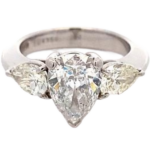 Pt･Pm900 ダイヤモンド 2.012・1.176ct