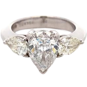 Pt･Pm900 ダイヤモンド 2.012・1.176ct