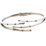 K18WG ダイヤモンド ブレスレット/バングル D0.4ct