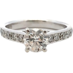 Pt・Pm900 ダイヤモンド リング 0.728・0.416ct