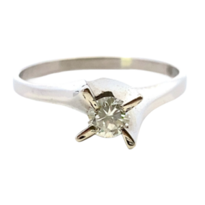 Pt･Pm850 ダイヤモンド リング 0.29ct