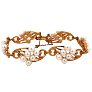 ミキモト K14 パール ブレスレット