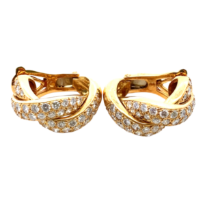 K18 ダイヤモンド ピアス/イヤリング 2.35ct