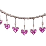 K18 ピンクサファイア・ダイヤモンド ネックレス/ネックレストップ D2.4・9.8 ct