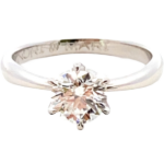 タサキ Pt・Pm900 ダイヤモンド リング 0.78ct買取の参考価格