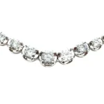 K18WG ダイヤモンド ネックレス/ペンダントトップ 5ct