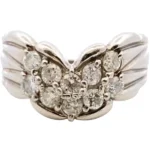 Pt･Pm900 ダイヤモンド リング 0.83ct