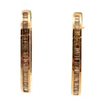 K18 ダイヤモンド ピアス/イヤリング 0.55・0.55ct