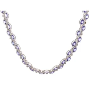 K18 タンザナイト・ダイヤモンド ネックレス/ペンダントトップ T14.8・D0.75 ct