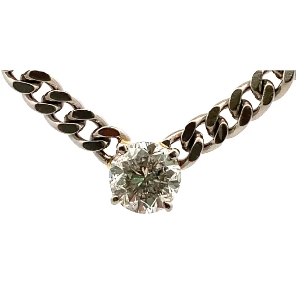 Pt850/Pt900 ダイヤモンド ネックレス/ペンダントトップ 2.283ct