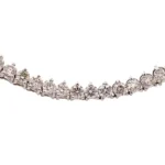 K18WG ダイヤモンド ネックレス/ペンダントトップ 13.43ct