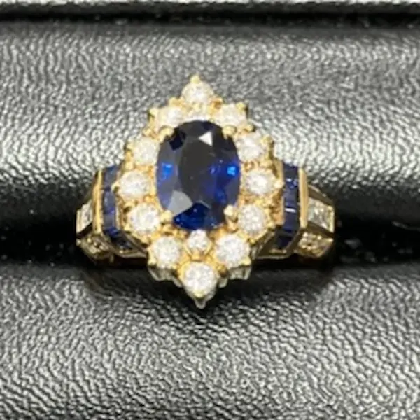 サファイア　1.36ct