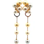 タサキ K18 パール・ダイヤモンド ピアス/イヤリング 0.09・0.09ct買取の参考価格