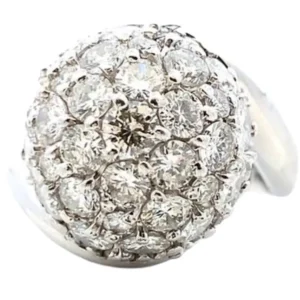 Pt･Pm900 ダイヤモンド リング 4.03ct