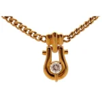 K18 ダイヤモンド ネックレス/ペンダントトップ 0.379ct